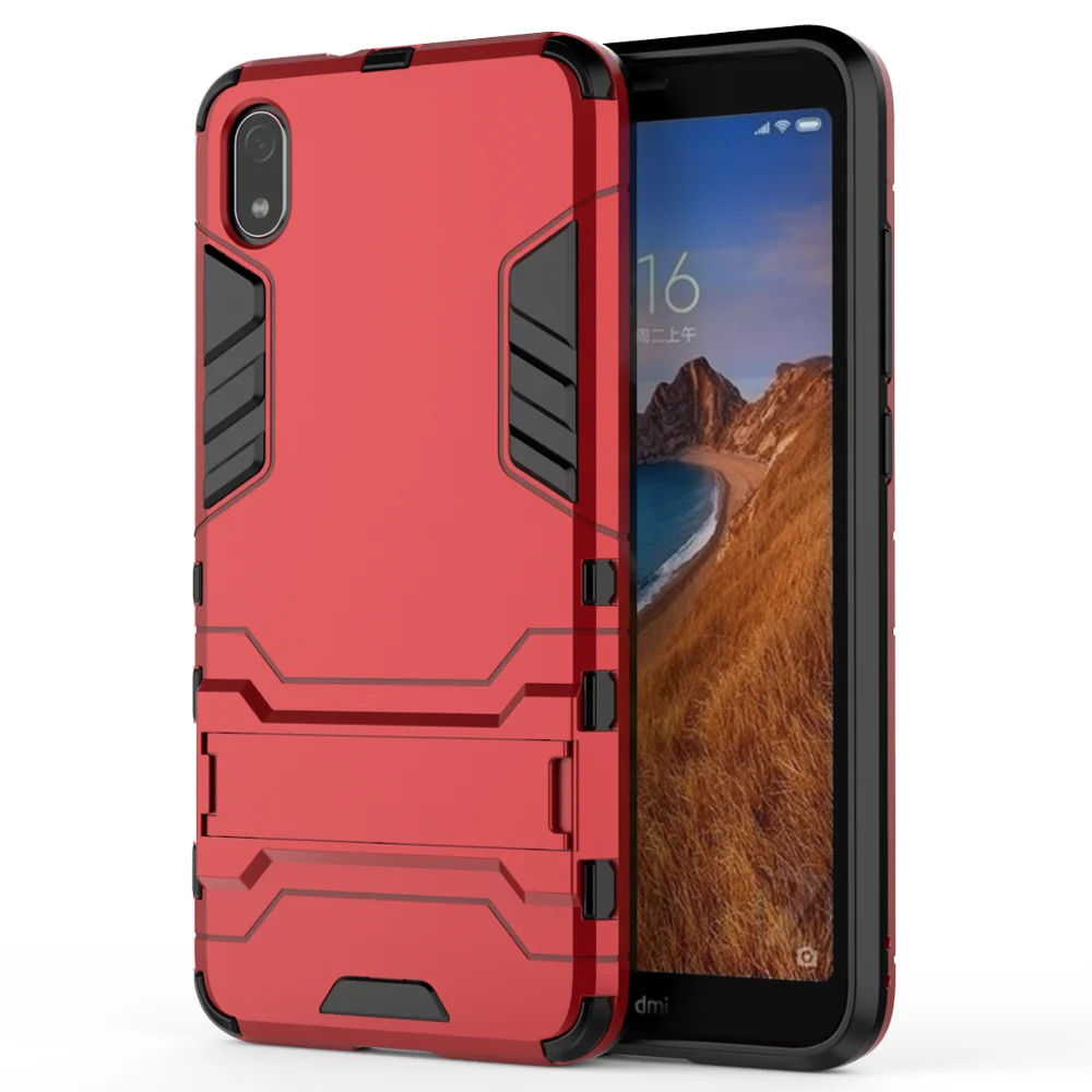 Чехол накладка OUDINI для Xiaomi Redmi 7 7A противоударный чехол с подставкой Note 7|Бамперы| |