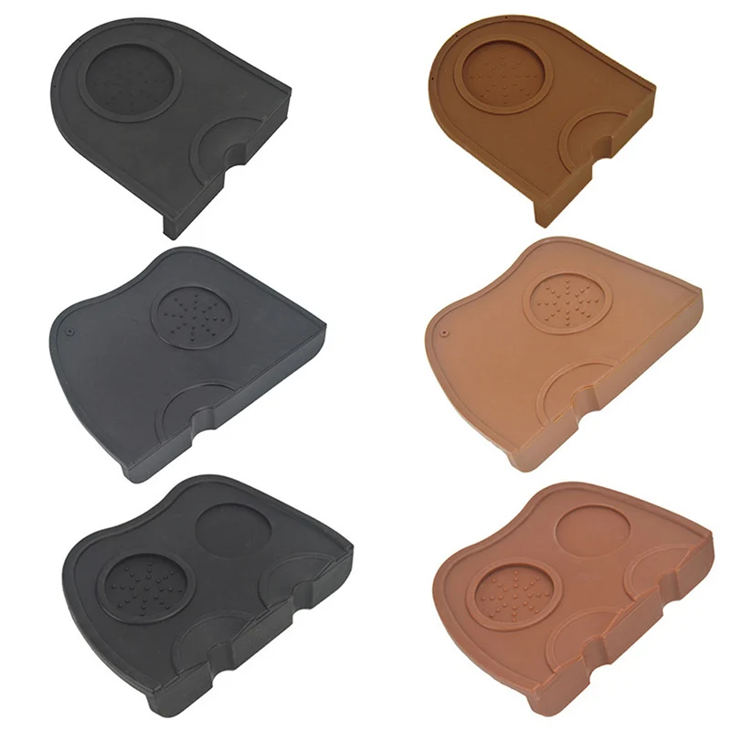 

Barista Coffee Anti-skid Mat Espresso Latte Art Pen Tamping Holder Pad Coffeeware Tampers Coffee Grind Soft Silicone Mat#6