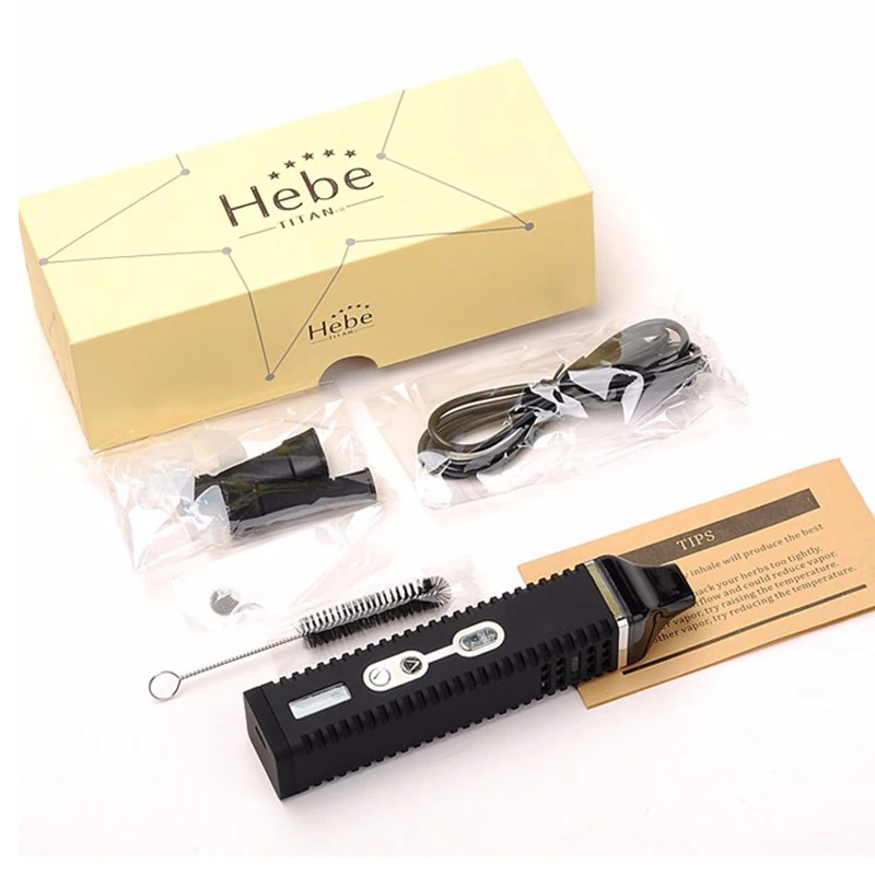 Vape Hebe Titan II испаритель сухой травы 2200 мАч батарея Cigarro Eletronico кальян ручка сухая