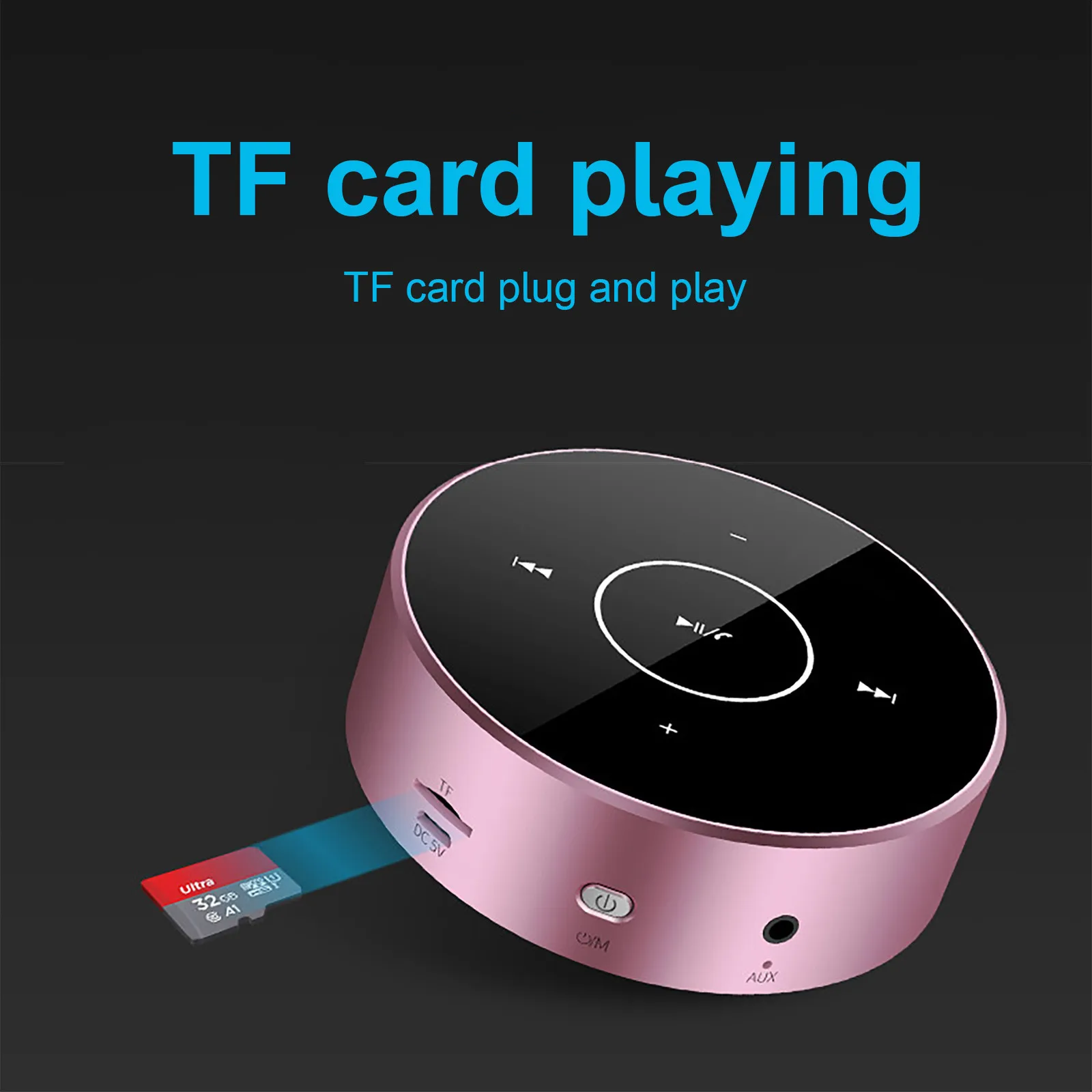 Портативный мини-динамик A6 беспроводной Bluetooth-динамик сабвуфер Usb-карта