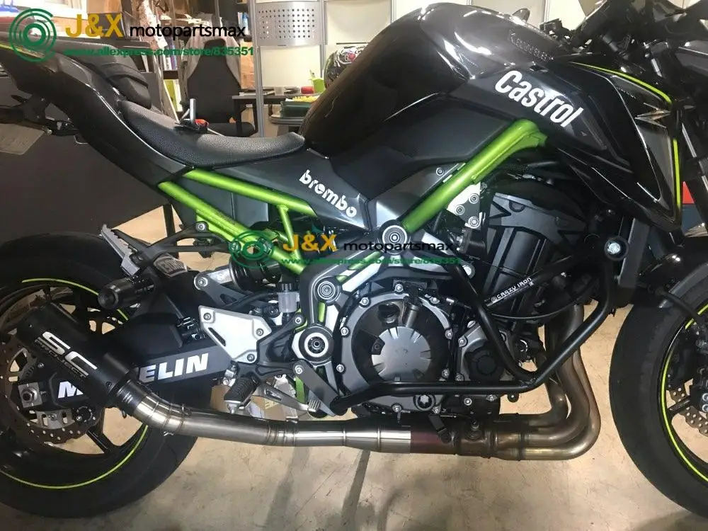 Соединительная круглая выхлопная средняя труба для мотоцикла 51 мм Глушитель без