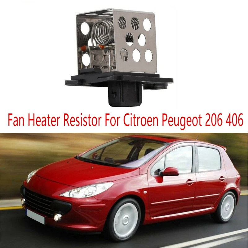 

Car Radiator Fan Heater Resistor 9641212480 1267E3 for Citroen Peugeot 206 406 Car Accessories