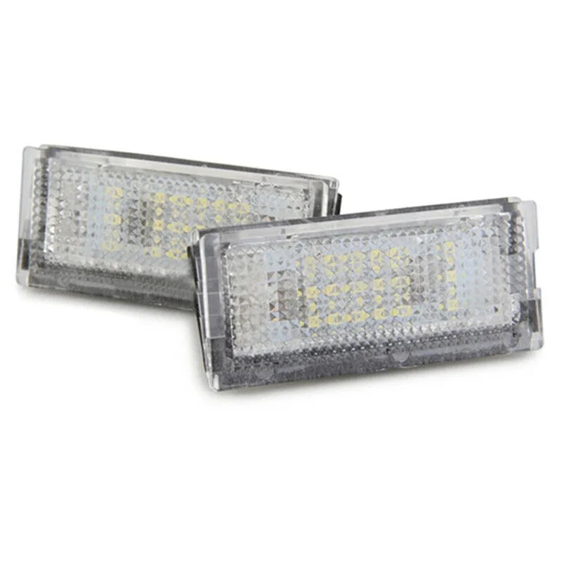

210 LM LED License Plate Light 12V 1Pair 18 LED 2pcs Brand New Durable