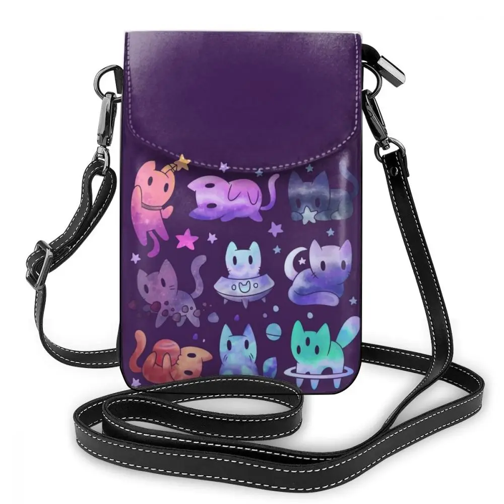 Сумка через плечо для Galaxy Cat кожаная сумка мини трендовые женские сумки с