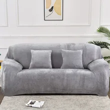  Modern Plush High Stretch Sofa Slipcover Strap Sofa Cover Furniture Protector Form Fit Luxury Thick sofa slipcover