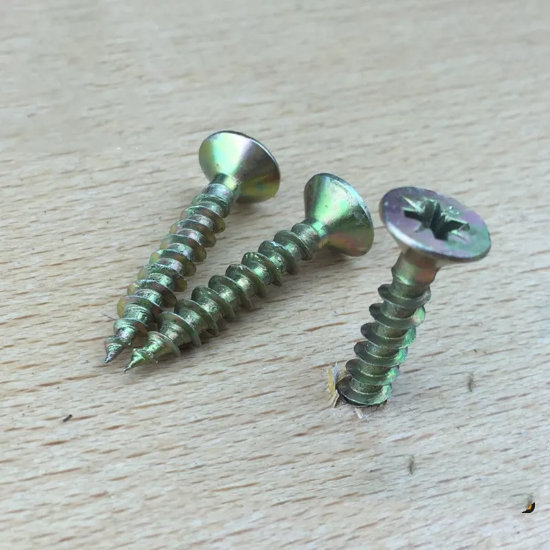 

free shipping 400pcs Cross head self - tapping screw dry wall nail with hard flat head wood screw fiber nail m4 *50mm