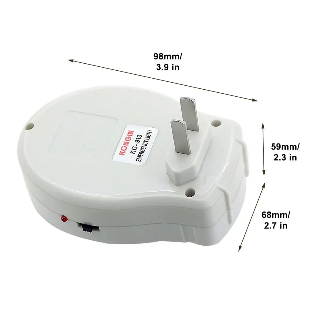 

Rechargeable Emergency Light 2W 110-240V US Plug 13 LED Home Automatic Power Failure Outage Lamp Bulb Night Light For US Plug