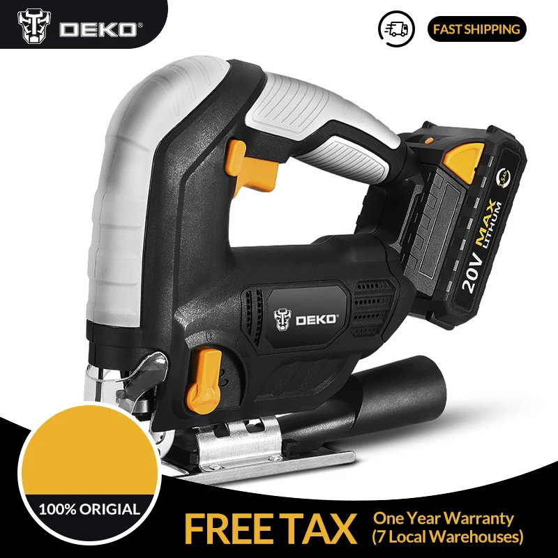 Беспроводная Лобзиковая пила DEKO электрическая со светодиодсветодиодный
