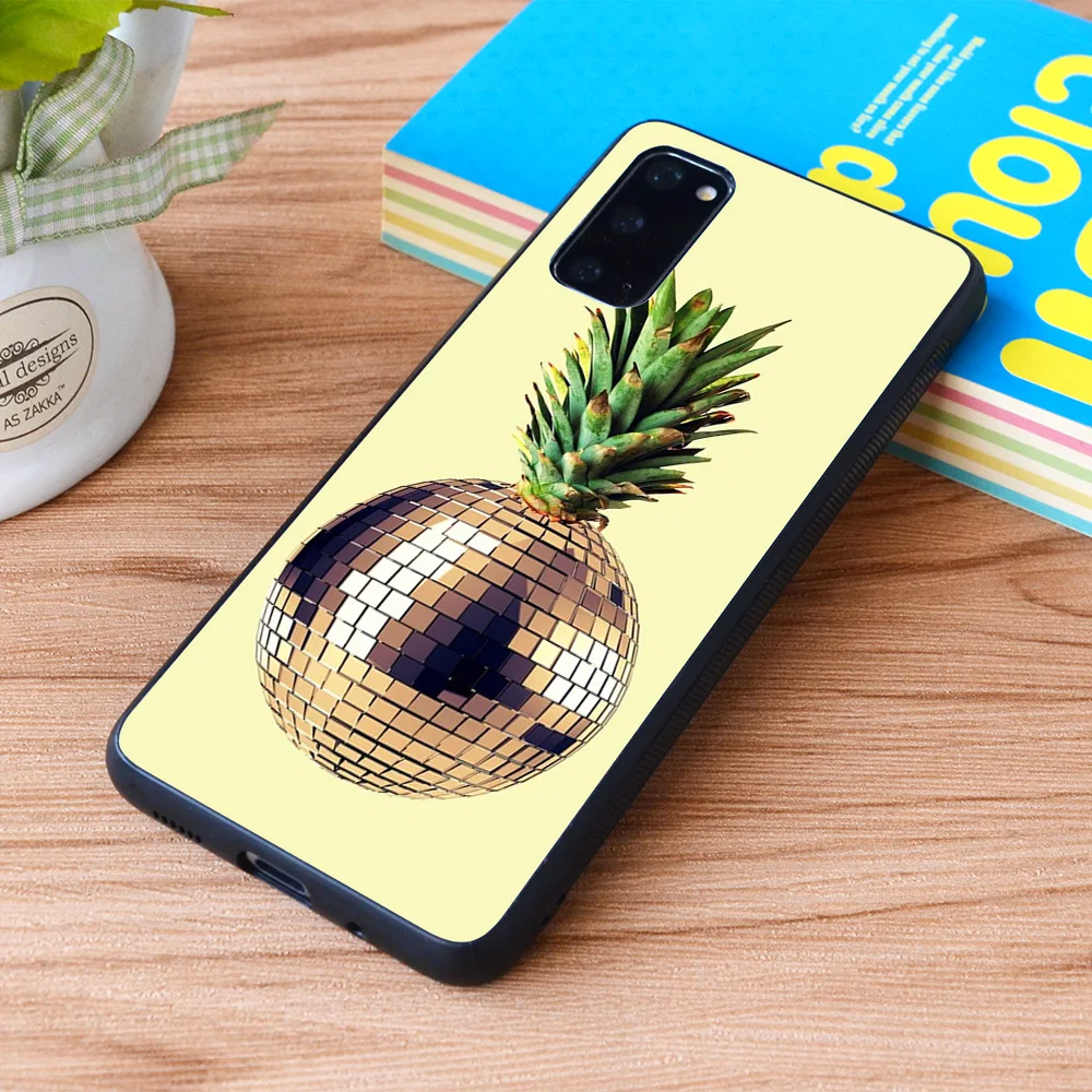 

For Samsung Galaxy Ananas party (pineapple) Soft TPU border Samsung Galaxy Case