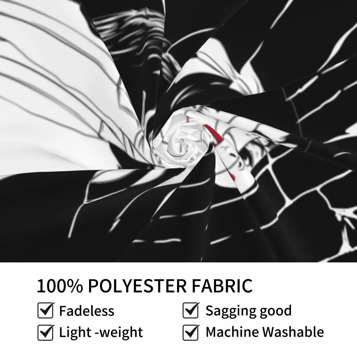 Идеальный синий гобелен Красочный полиэстер настенный аниме Декор на стену