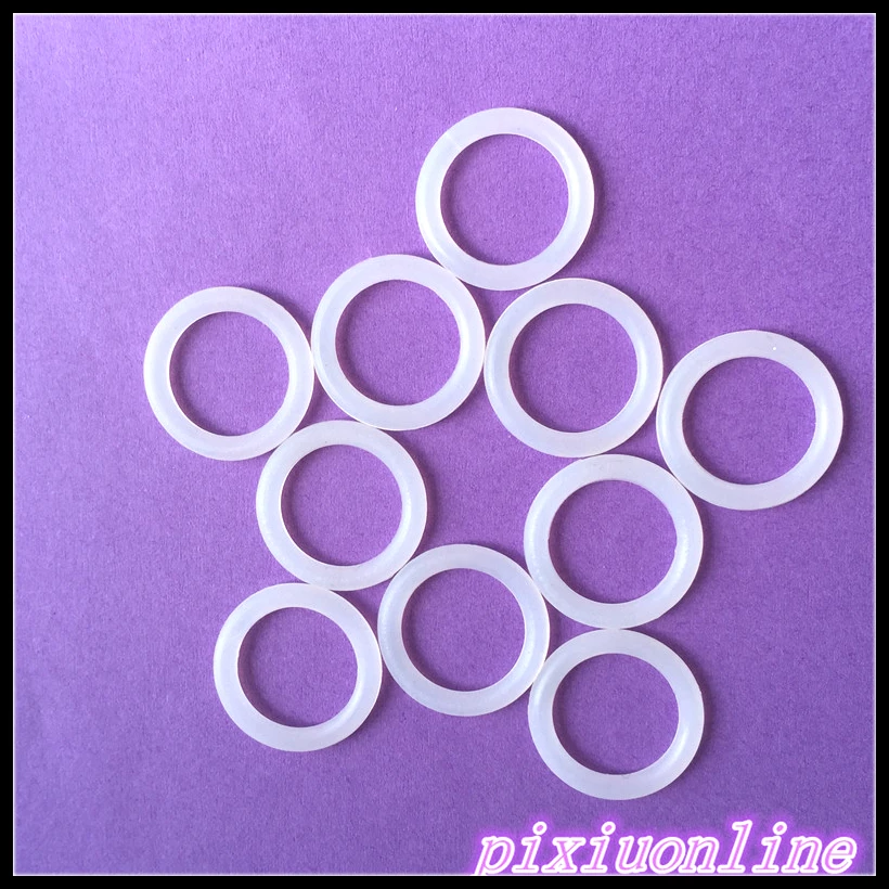 

10pcs/lot 20mm Rubber Ring Silica Gel Waterproof Rubber Ring Drive Belt DIY Toys Parts K100 Drop Shipping