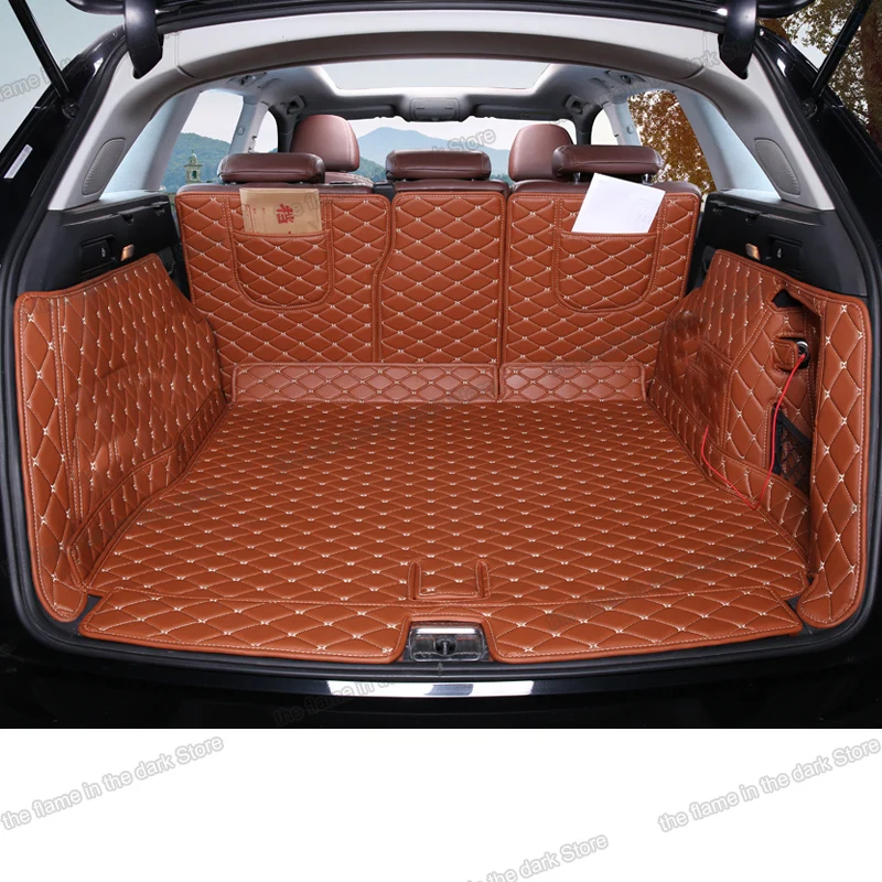Кожаный коврик для багажника автомобиля Коврики Audi Q5 2008 2009 2010 2011 2012 2013 2014 2015 2016 2017