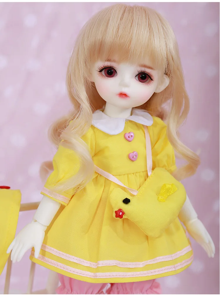 LinaChouchou хлопок конфеты крем bjd sd кукла для девочек День рождения Рождество Лучшие подарки