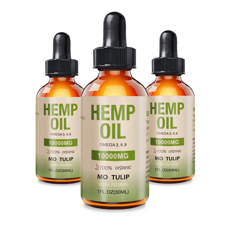 Масло конопли 10000 мг cbd 100% натуральный уход за сном антистресс экстракт капля для