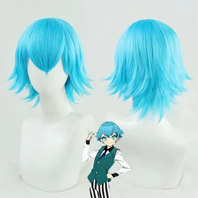 

Bishounen Tanteidan Doujima Mayumi/Soutouin Manabu/Sakiguchi Nagahiro/Fukuroi Michiru/Ashikaga Hyouta/Yubiwa Sousaku Cosplay Wig