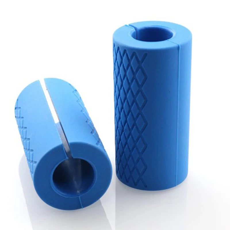 Штанга гантели ручки силиконовый Противоскользящий защитный коврик усиливает