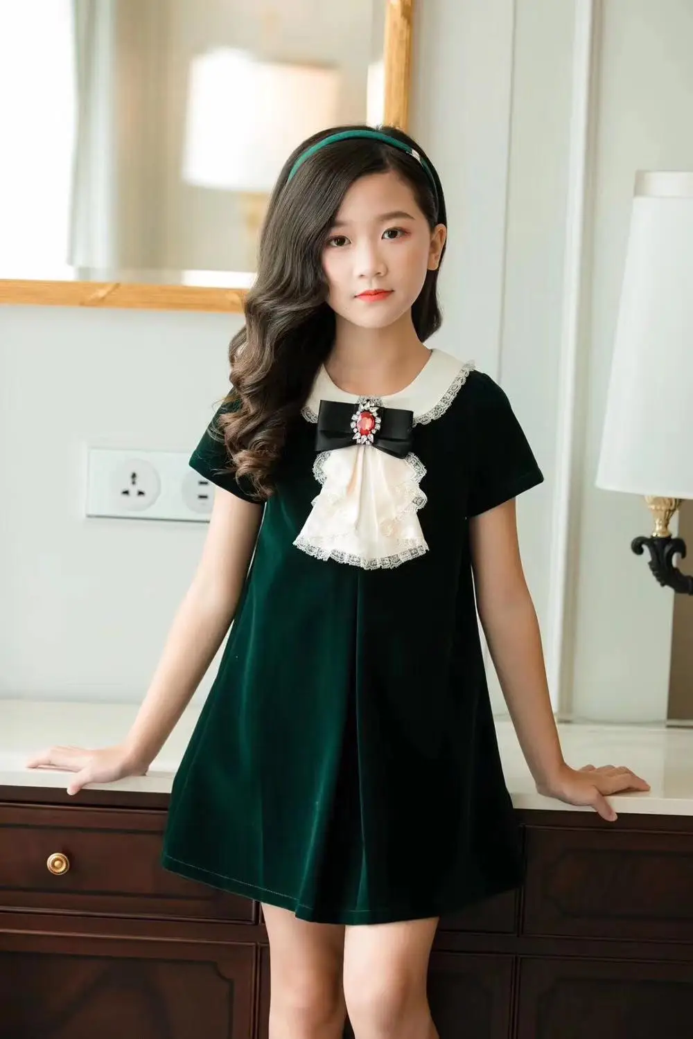 2 Autumn Winter Girls Dresses Age 3 4 6 8 10 12 Years Old Good quality Kids Dresses - Цвет: 2