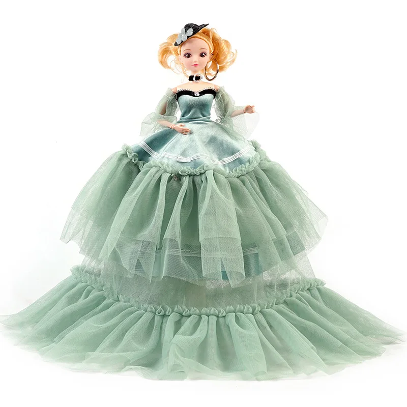 Кукла 50 см креативная зимняя свадебная принцесса подарочный набор игрушка для