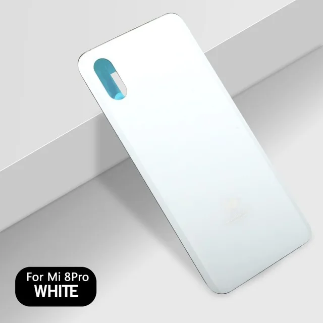 Стеклянная задняя крышка корпуса для Xiaomi Mi 8 Explorer / MI Pro аккумулятора + наклейка mi8