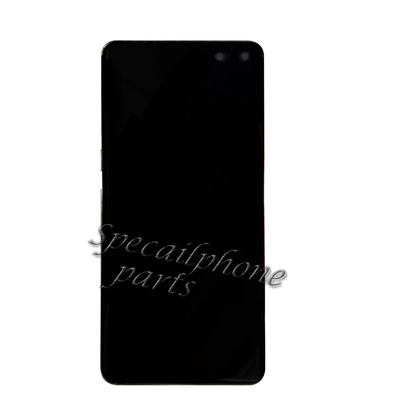 Динамический Amoled ЖК-дисплей для samsung S10 5G ЖК-дисплей с сенсорным экраном с рамкой дигитайзер Замена Ремонт для G977B G977U