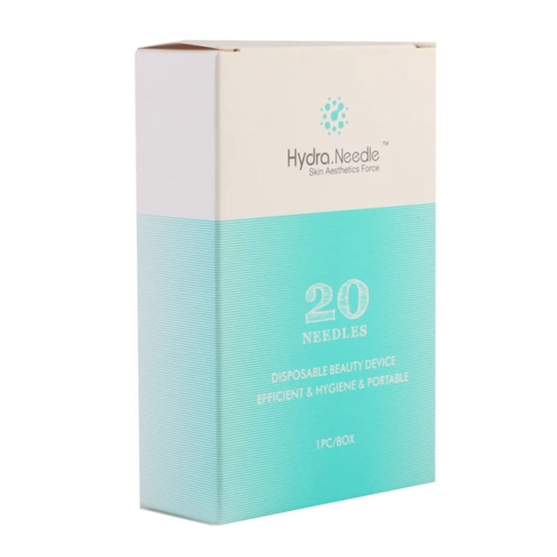10 units/lot Hydra.Needle Micro Needle Hydra Stamp Face body Hair Skin Care 20 Gold Titanium MicroNeedling Derma Meso Mezoroller
