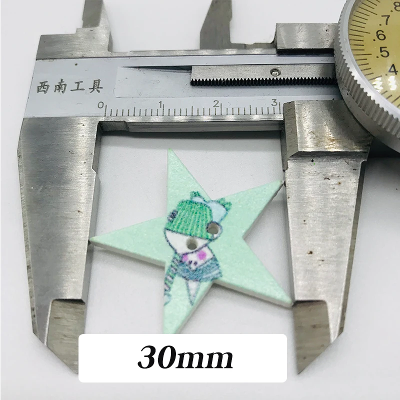 DIY смешивание пентаграммы деревянные фишки декоративные украшения ремесла