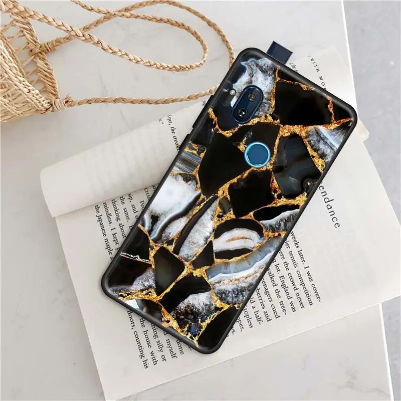 fashion marble case for motorola moto g8 play g 5g power lite e6s stylus one hyper edge fusion plus tpu phone cover free global shipping