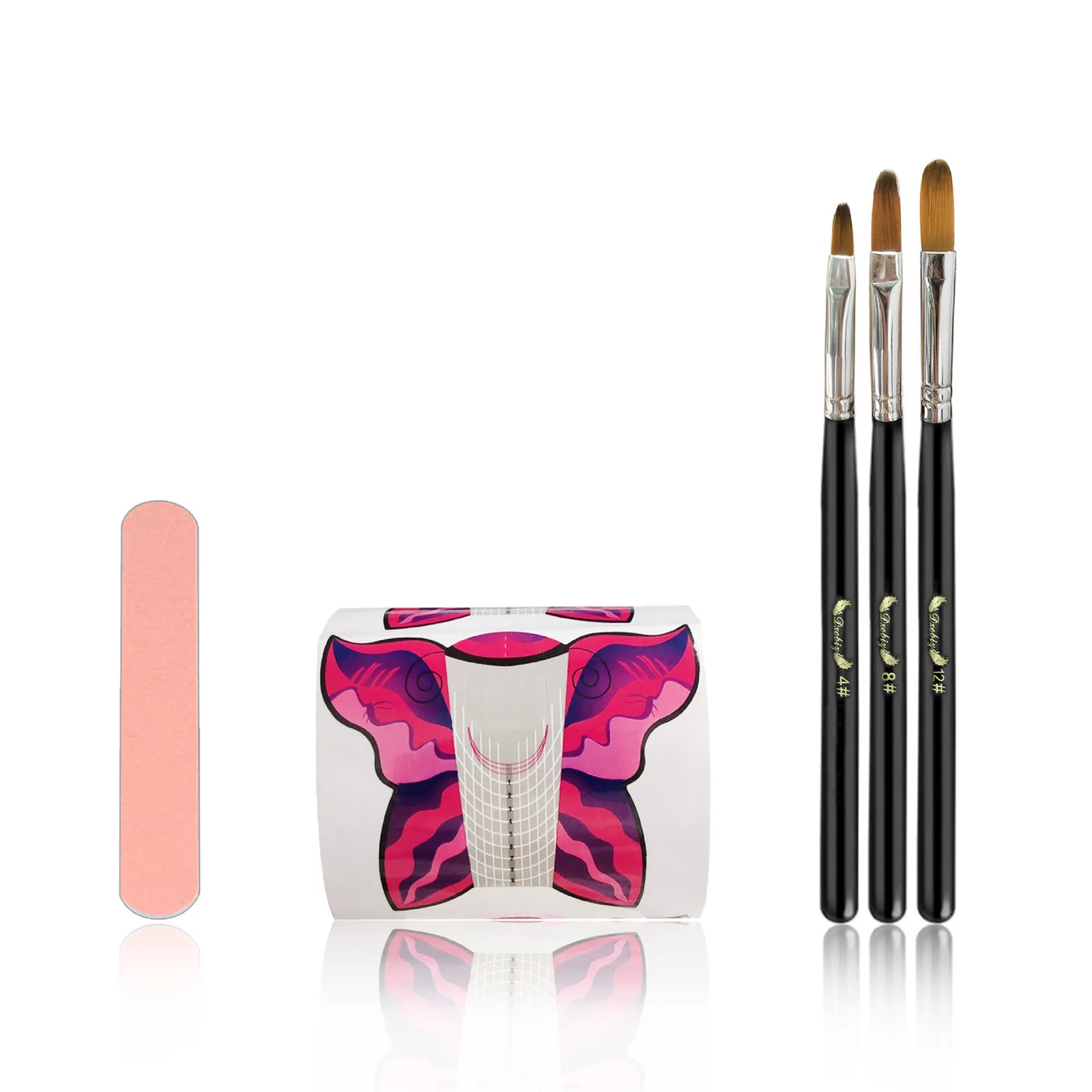 

3 Color Crystal Acrylic Powder Nail Set Art Tools Kit Acrylic Liquid Professional Nail Accesorios Decorations For Nails 30ml