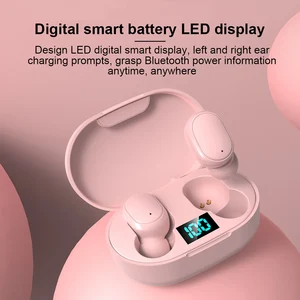 ear phone wireless bluetooth compatible waterproof stereo headphone earbuds in ear noise reduction headset with charging case free global shipping