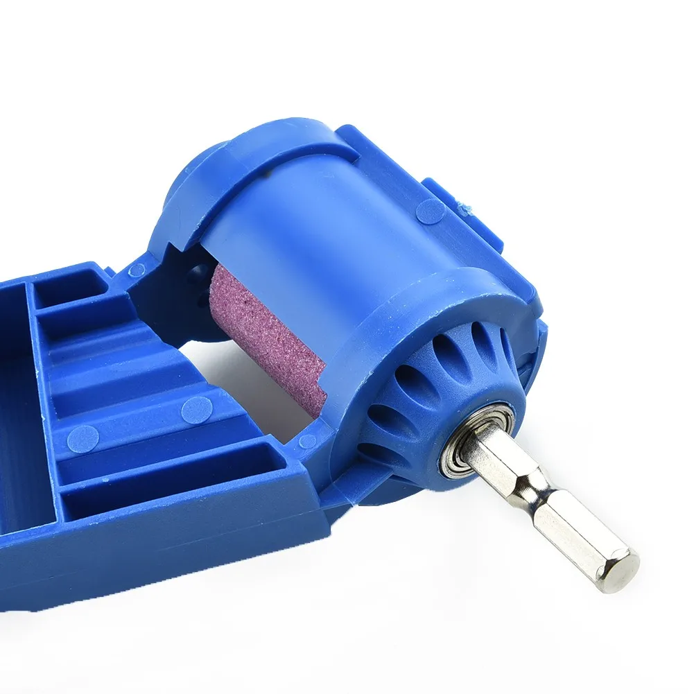 

Lightweight Drill Sharpener Compact Sharpening Set Kit Wrench Portable