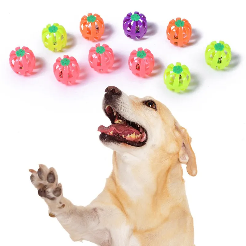 10 шт./лот 4 см разноцветная вставка для домашних животных игрушка собак