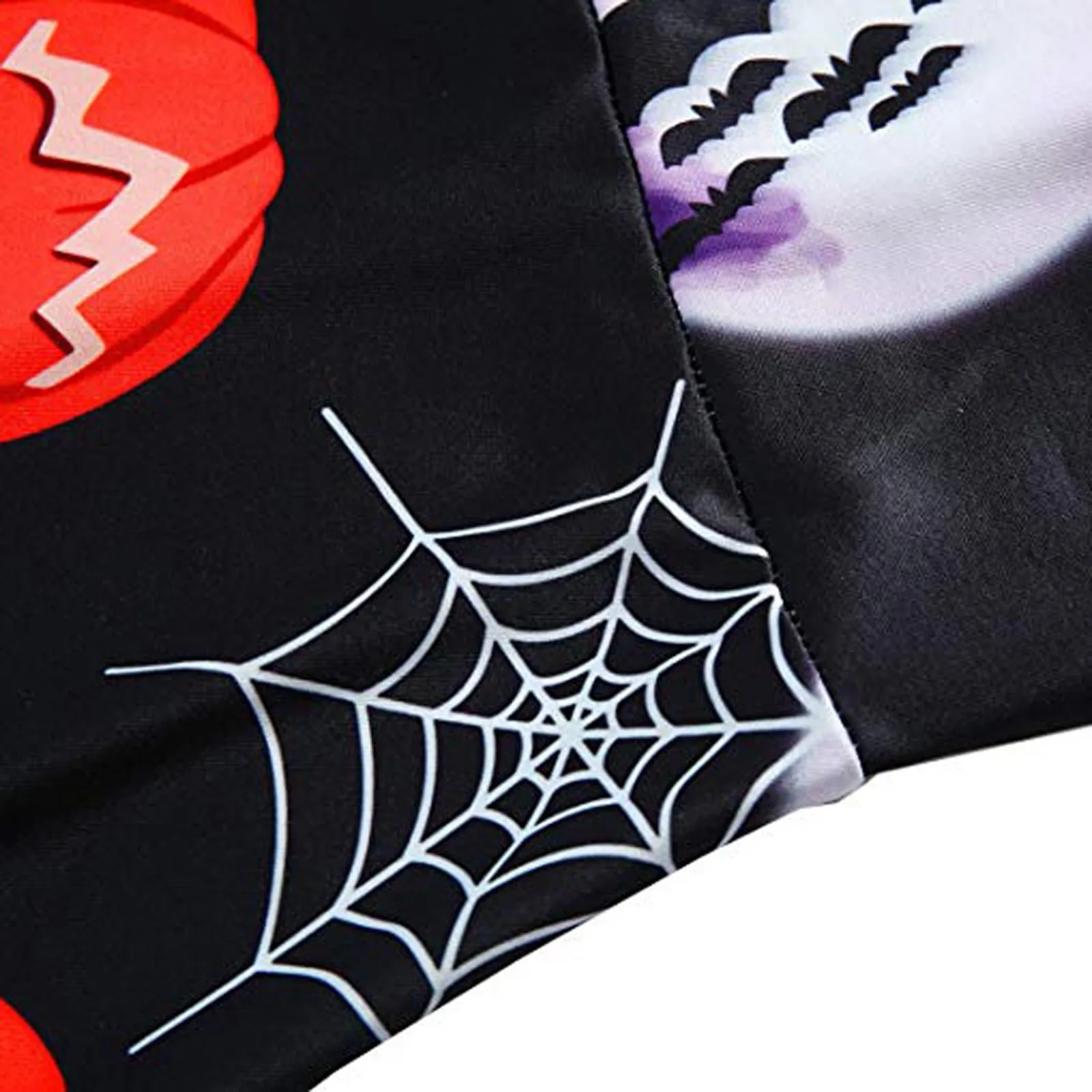 

Womens Halloween Dress Long Sleeve Round Neck Casual Pumpkin Printed Dresses Flared Party Dress Mid Length A-line Vestidos