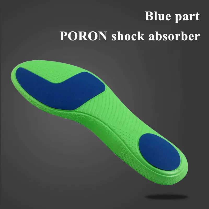 Soft High Elastic EVA Insoles Football Shoes Pad Breathable Shock Absorber Running Sports Shoe Sole Inserts Unisex Foot Insole
