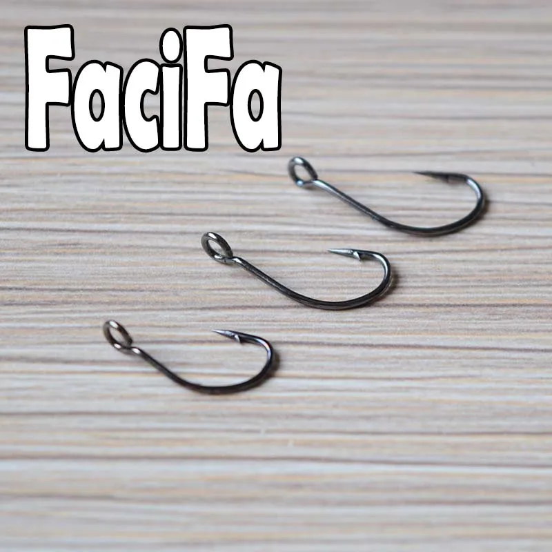 20 pcs Big Hole fishing hook Crank Barbed fishhook tackle fish single Hook | Спорт и развлечения