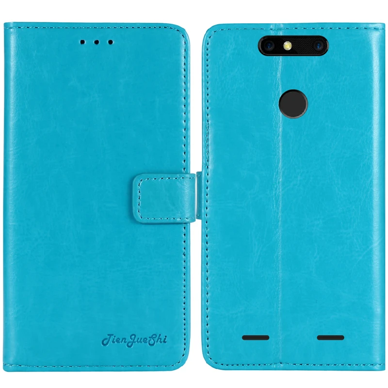 TienJueShi Премиум Защитный кожаный чехол для телефона ZTE Blade V8 mini Nubia M2 lite TPU