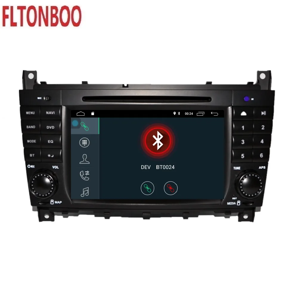 " 2din Android 2004 автомобильный DVD для Mercedes Benz C Class W203 2007-c200 C230 C320 C350 CLK W209 Navi gps РАДИО WiFi 3g, canbus
