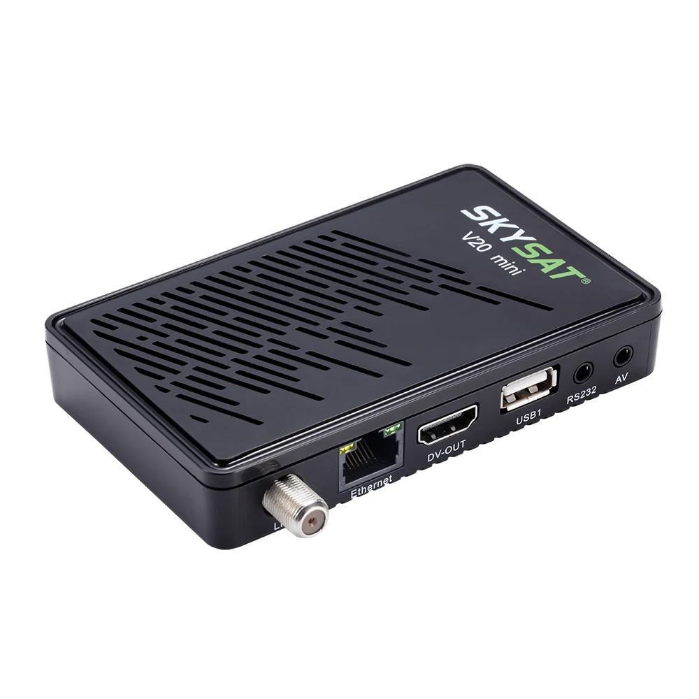 SKYSAT V20 мини-спутниковый приемник DDRIII 2GB 64M бит последовательный флэш-DVB-S2/S Youporn Redtube DLNA FTP клиент спутниковый приемник