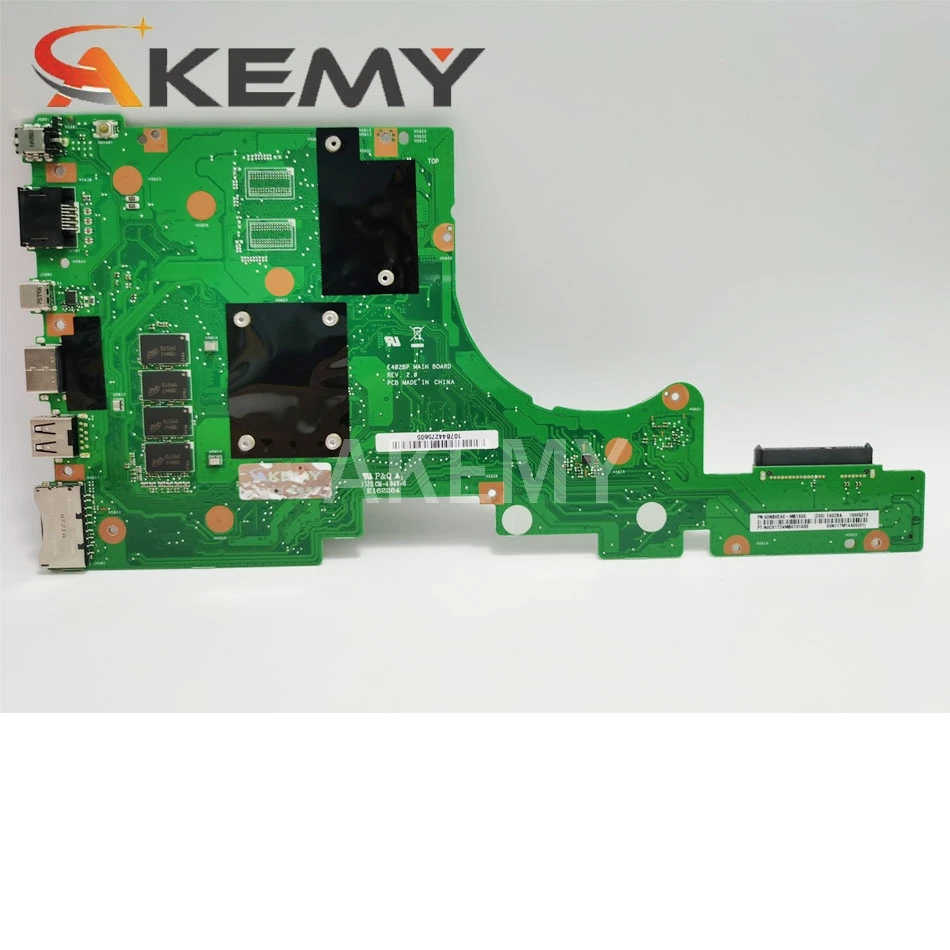 akemy e402ba with a9 9420 cpu 8gb ram mainboard for asus vivobook e402 e402b e402ba e402bp laotop mainboard e402ba motherboard free global shipping