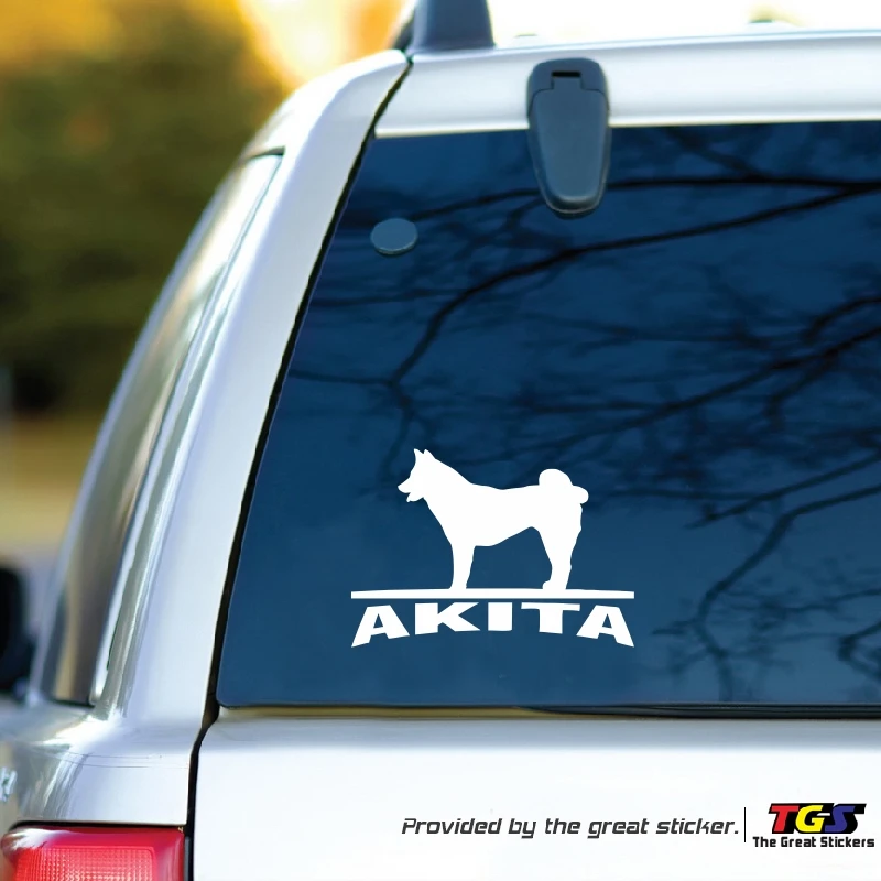Будет наклейка AKITA собака автомобиль тело s мотоцикл украшения автомобильная 15
