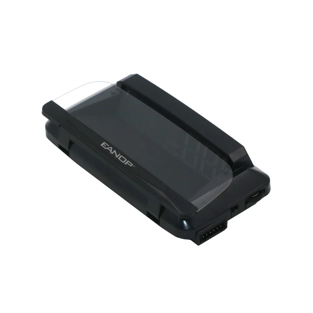 EANOP зеркало HUD авто автомобильный HUD Дисплей OBD2 скорость проектор скорость метр KMH/KPM температура и расход масла и т. д