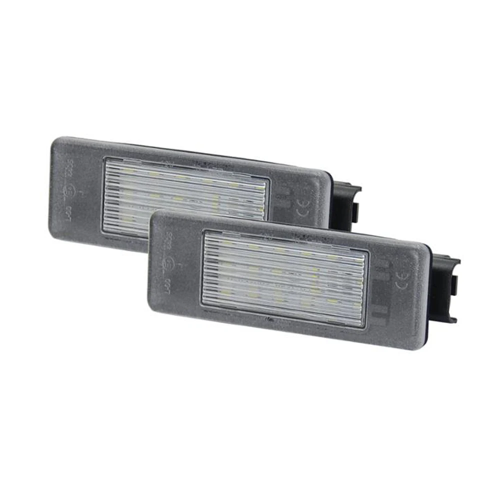 Для Peugeot 106 1007 207 307 308 3008 406 407 508 607 для Citroen Berlingo C2 C3 C4 C5 C6 C8 светодиодный номерной знак