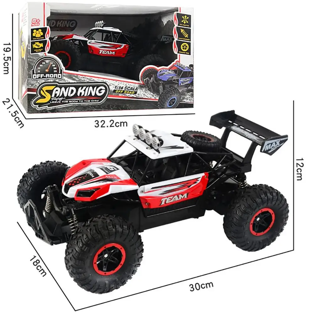 1:14 4WD RC автомобили обновленная версия 2 4 г радио Управление игрушечные машинки