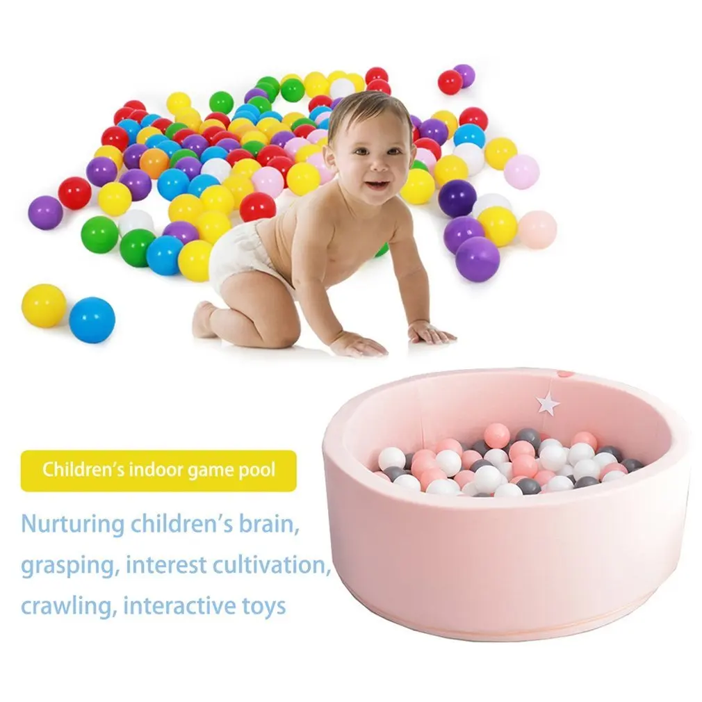 Baby Dry Pool Fencing Manege Tent Grey Pink Blue Round Ball Pit Playpen Without Game Toys For Children Birthday Gift | Игрушки и хобби