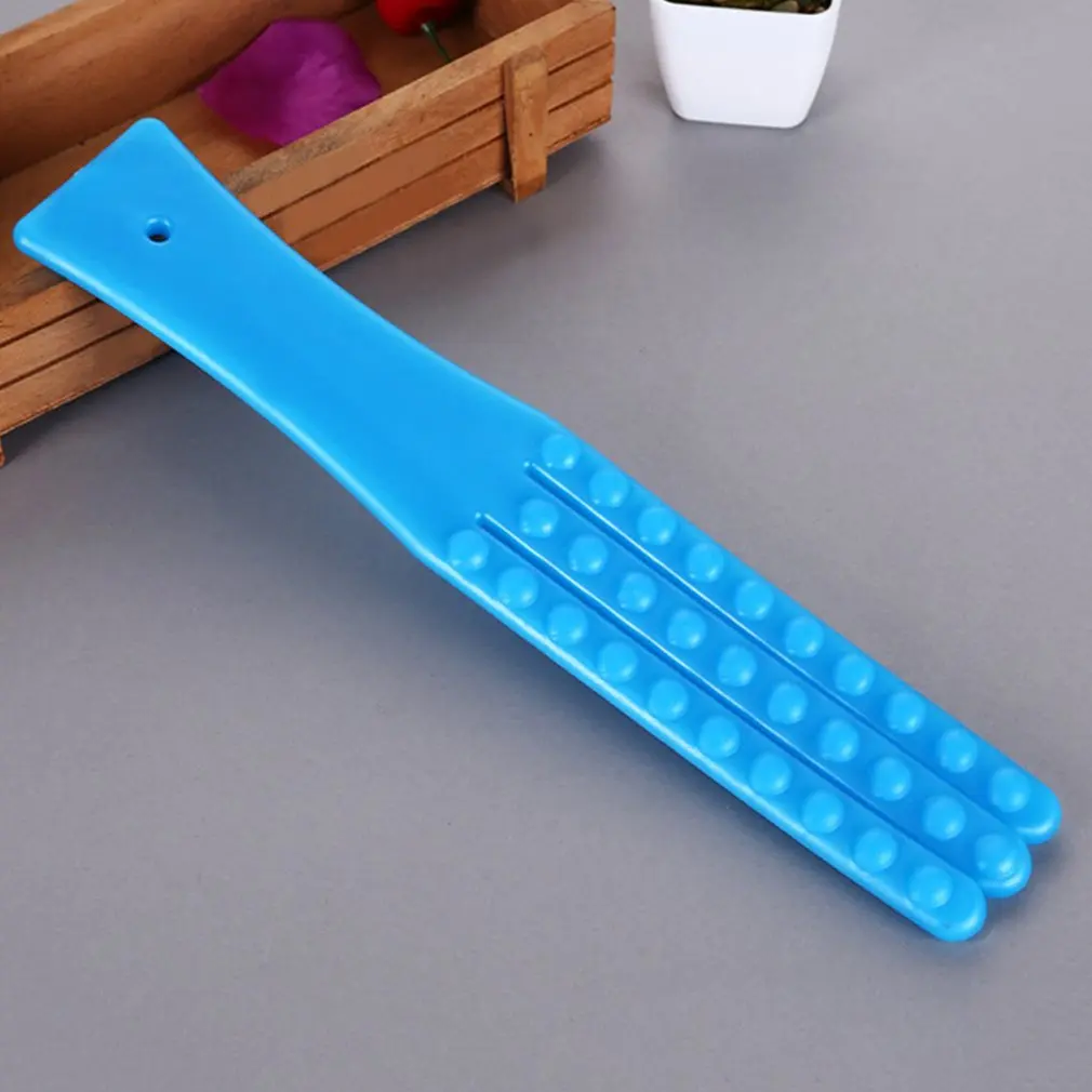 Massage Stick Meridian Pat And Gua Sha Board Soft Three-finger Flapping Scraping | Красота и здоровье