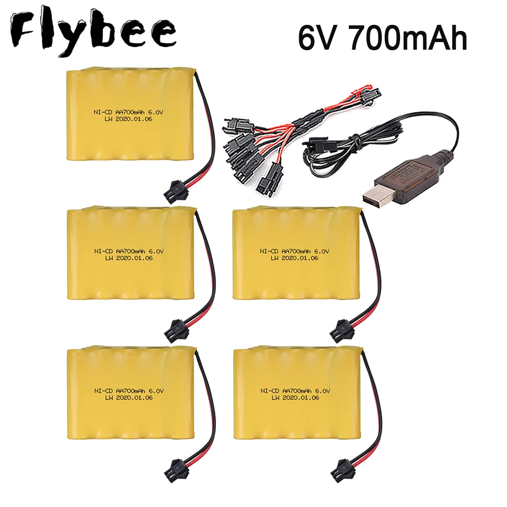 набор аккумуляторов 6 в 700 мач д