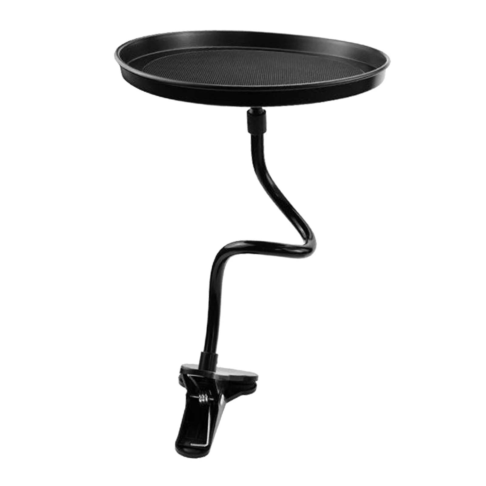 

Black Multifunction 360 Swivel Car Tray Food Eating Drink Cup Table Holder