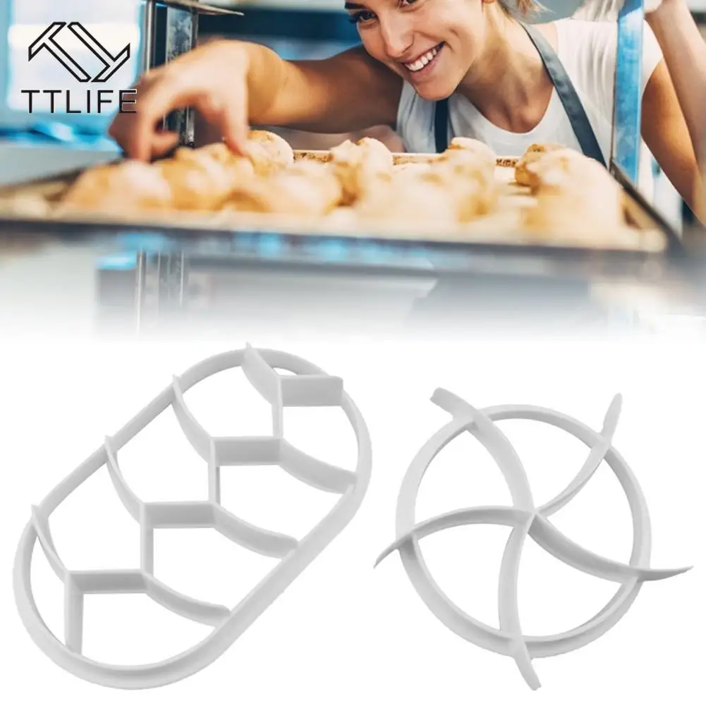 TTLIFE круглый Овальный хлебные формы вентилятор нож для выпечки рубки теста