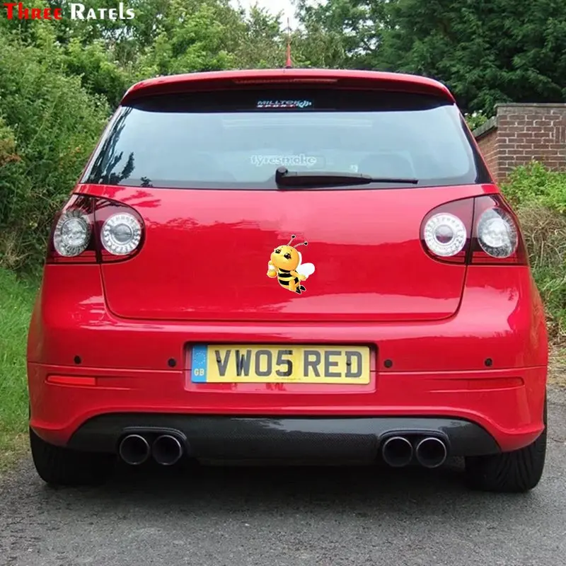 Три ratels FTC 666 # красивый милый маленький пчелиный ПВХ водонепроницаемый настенный