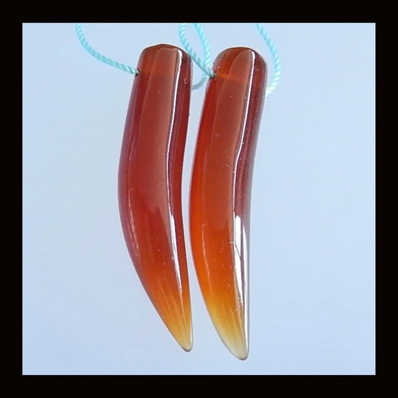 Оптовая продажа! Модные женские серьги из красного агата модные ювелирные