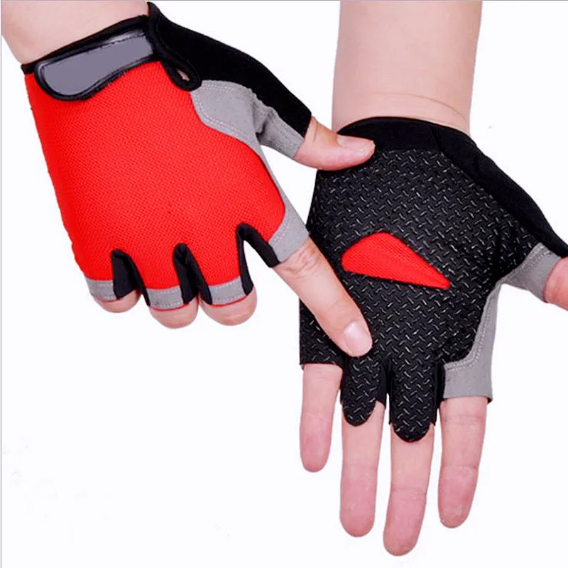 

Gloves Outdoor Gloves Half Finger Gloves Cycling Mountaineering Fishing Fitness Sunscreen And Antiskid For Both Men And Women